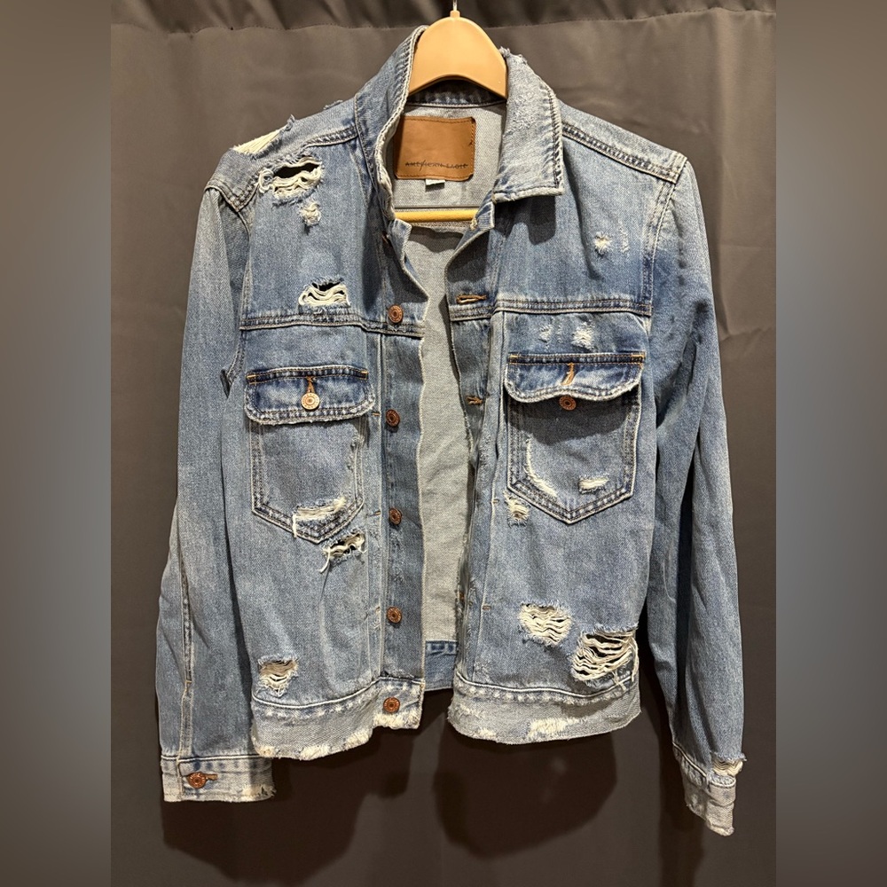 American Eagle Outfitters Blue Denim Jacket
